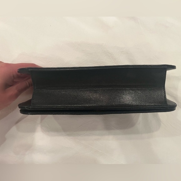 CHANEL Vintage Quilted Lambskin Full Flap Bag Black - Picture 3 of 14